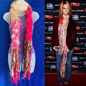 Jessica Simpson Ettie Once Around Scarf in Pink